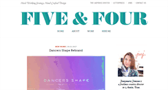 Desktop Screenshot of fiveandfour.com